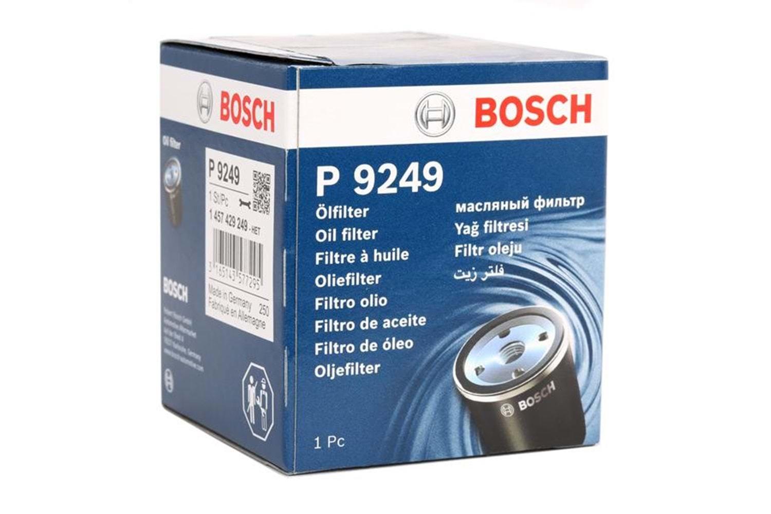 Bosch Yağ Filtresi P9249