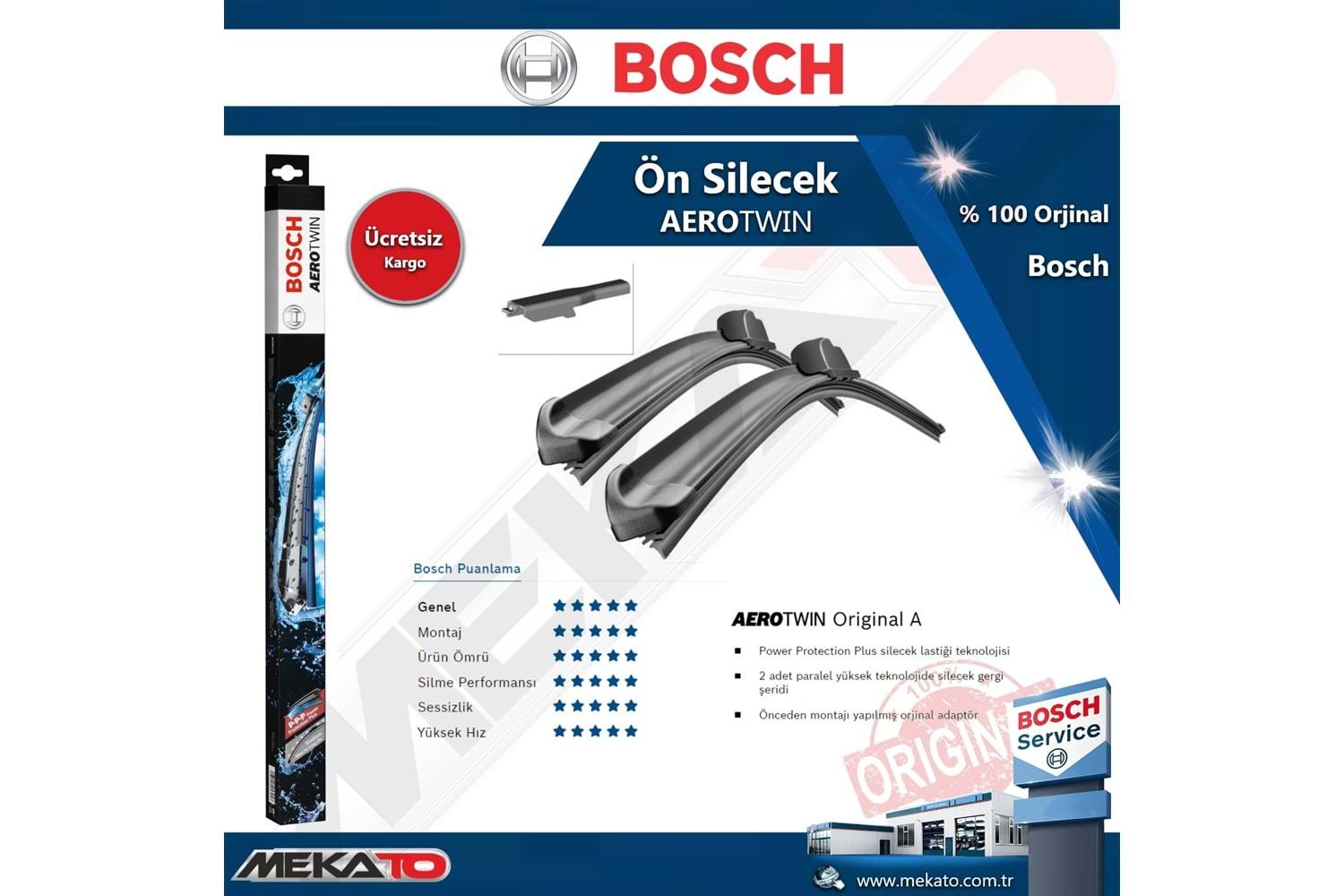 Peugeot 307 Ön Silecek Takımı Bosch Aero Twin 2005-2007