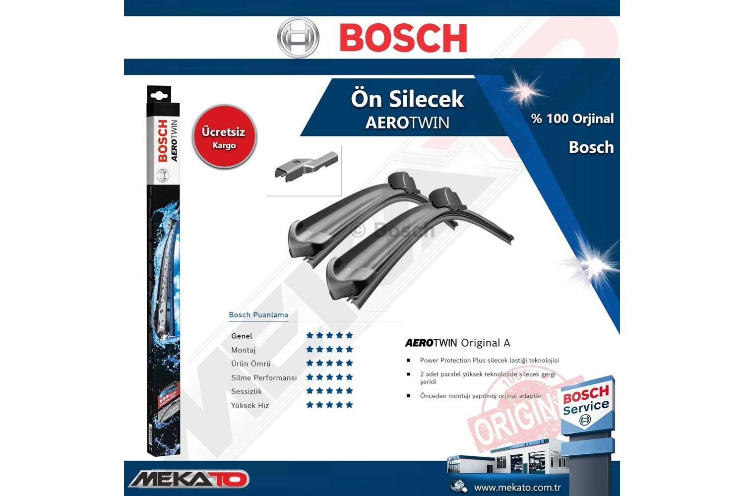 Ford S-Max Ön Silecek Takımı Bosch Aero Twin 2006-2009