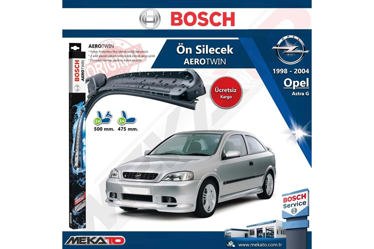 Opel Astra G Ön Silecek Takımı Bosch Aero Twin 1998-2004