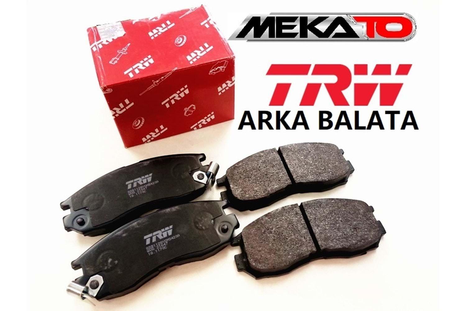 TRW Astra K Arka Fren Balata Takımı