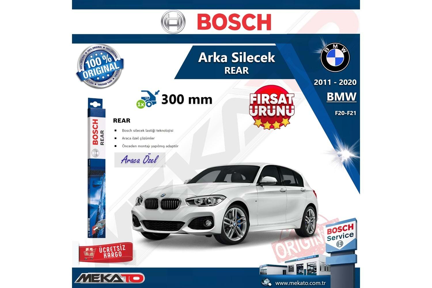 Bmw F20 F21 Arka Silecek Bosch Rear 2011-2020