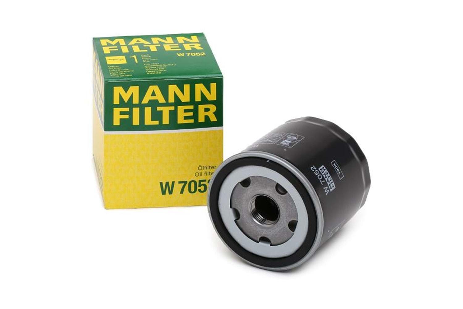Mann Filter Yağ Filtresi W7052