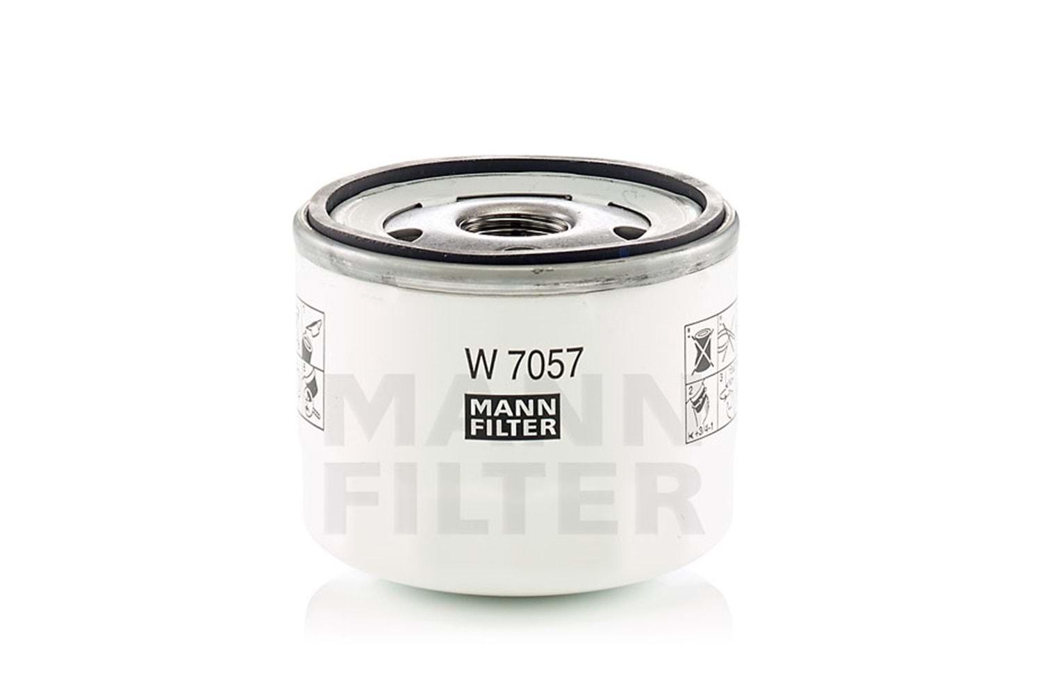 Mann Filter Yağ Filtresi W7057