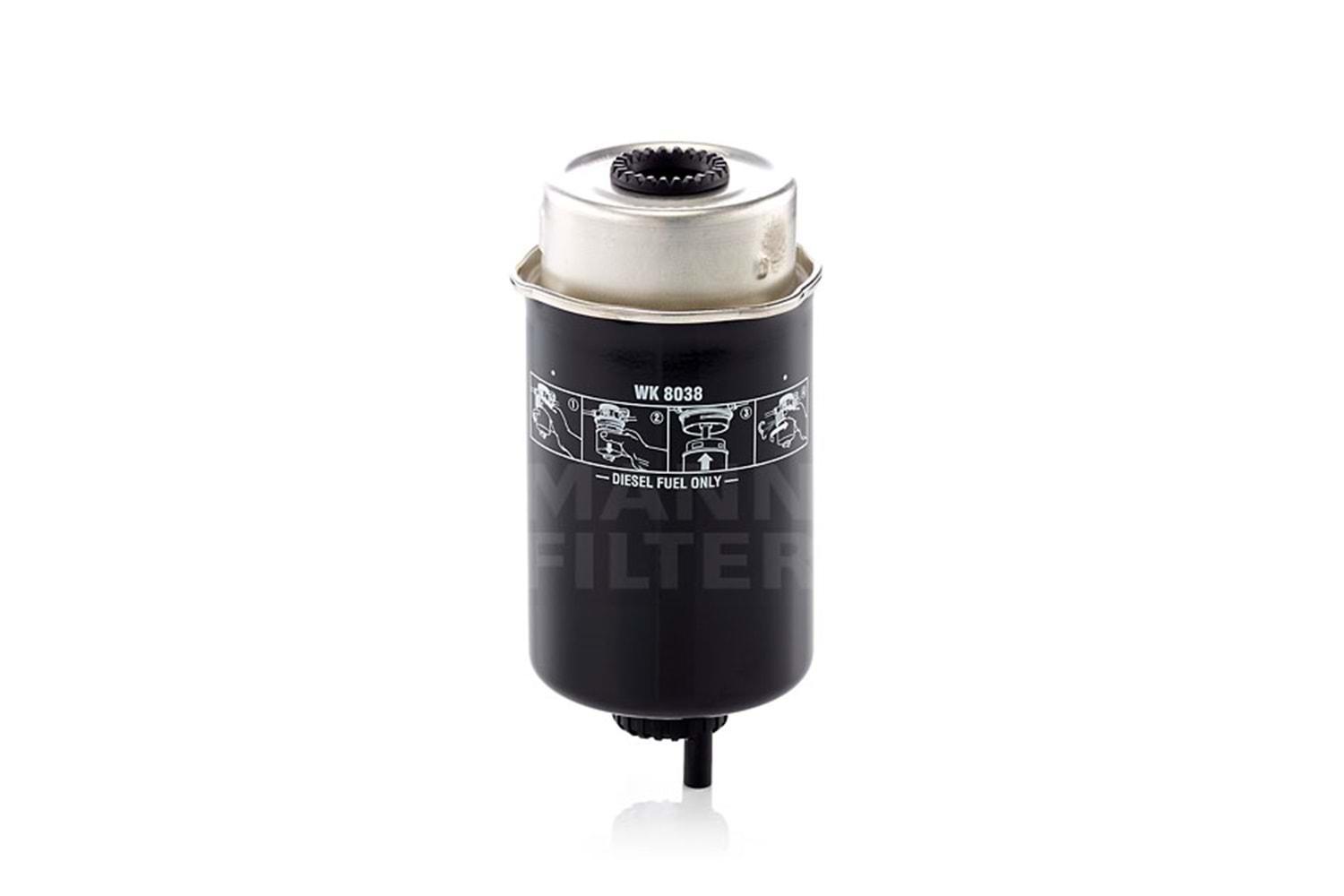 Mann Filter Yakıt Filtresi WK8038