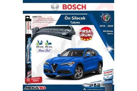 Alfa Romeo Stelvio Ön Silecek Takımı Bosch Aero Twin 2016-2020