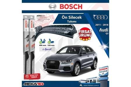 Audi Q3 Ön Silecek Takımı Bosch Aero Eco 2011-2018