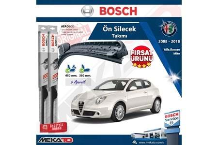 Alfa Romeo Mito Ön Silecek Takımı Bosch Aero Eco 2008-2018