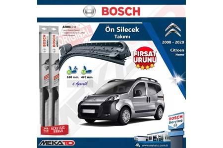 Citroen Nemo Ön Silecek Takımı Bosch Aero Eco 2008-2020