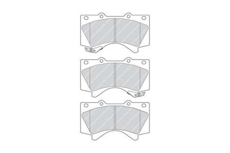 Ferodo Ön Fren Balata Takımı FDB4229