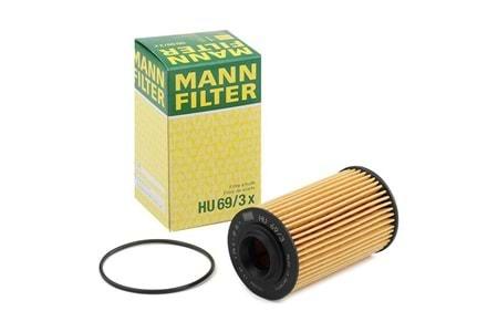 Mann Filter Yağ Filtresi HU69/3X