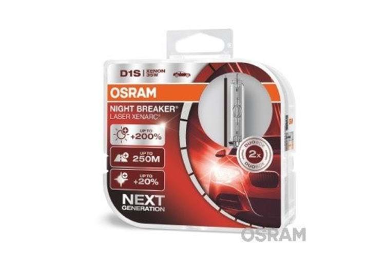 Osram Xenon Night Breaker Laser D1S Ampul Seti 2 Li Kutu