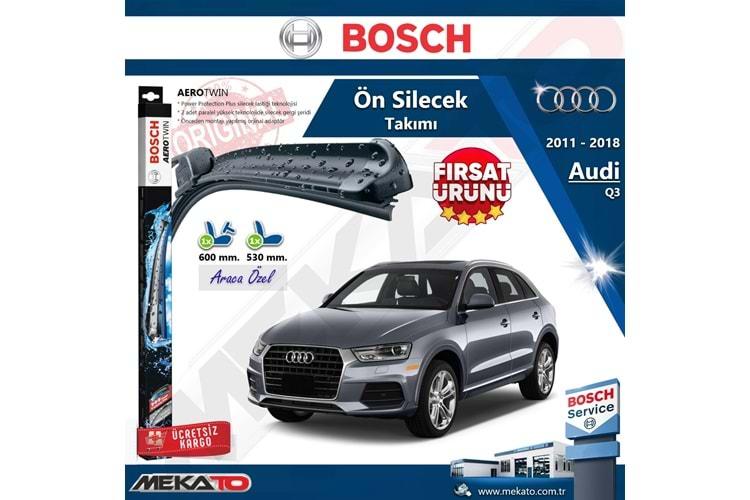 Audi Q3 Ön Silecek Takımı Bosch Aero Twin 2011-2018