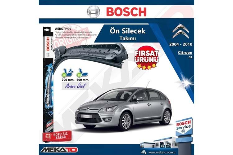 Citroen C4 Ön Silecek Takımı Bosch Aero Twin 2004-2010