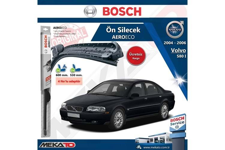 Volvo S80 Ön Silecek Takımı Bosch Aero Eco 2004-2006