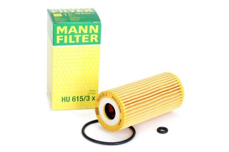 Mann Filter Yağ Filtresi HU615/3X