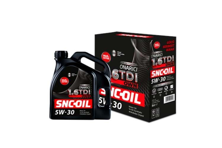 Snc Oil 1.6 Tdı Dpf li Onarıcı 5w-30 Motor Yağı 5 Litre