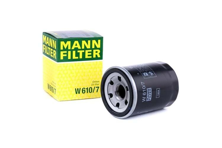 Mann Filter Yağ Filtresi W610/7