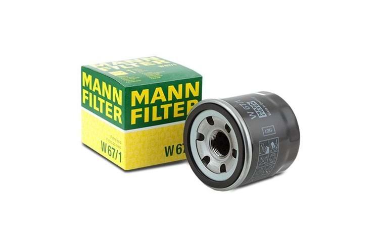 Mann Filter Yağ Filtresi W67/1