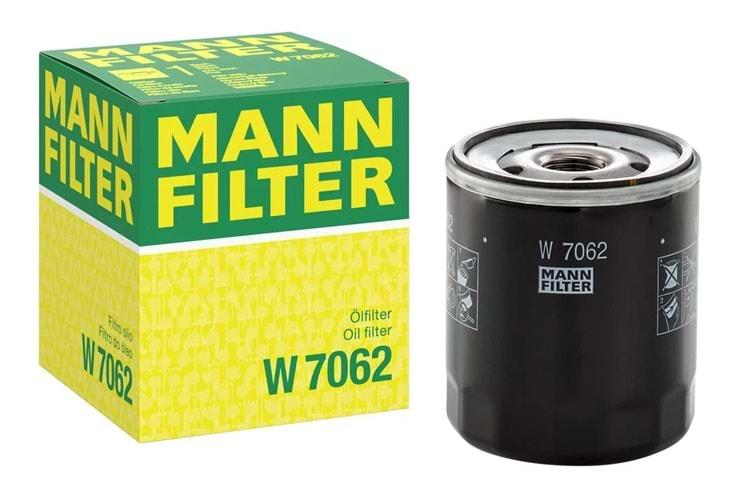 Mann Filter Yağ Filtresi W7062