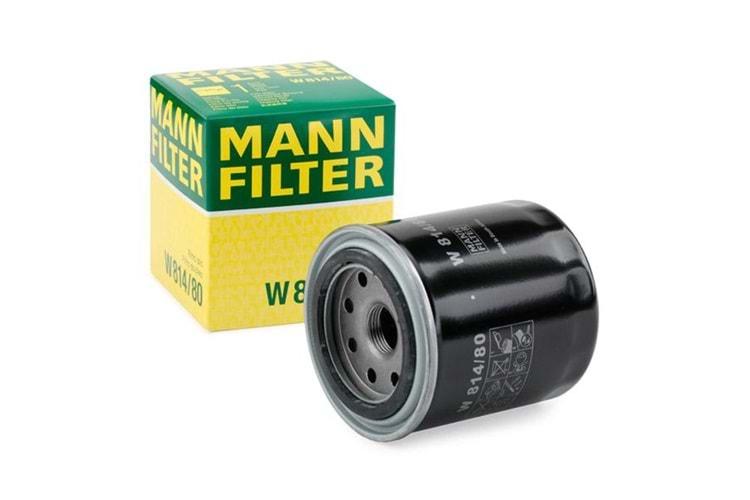 Mann Filter Yağ Filtresi W814/80