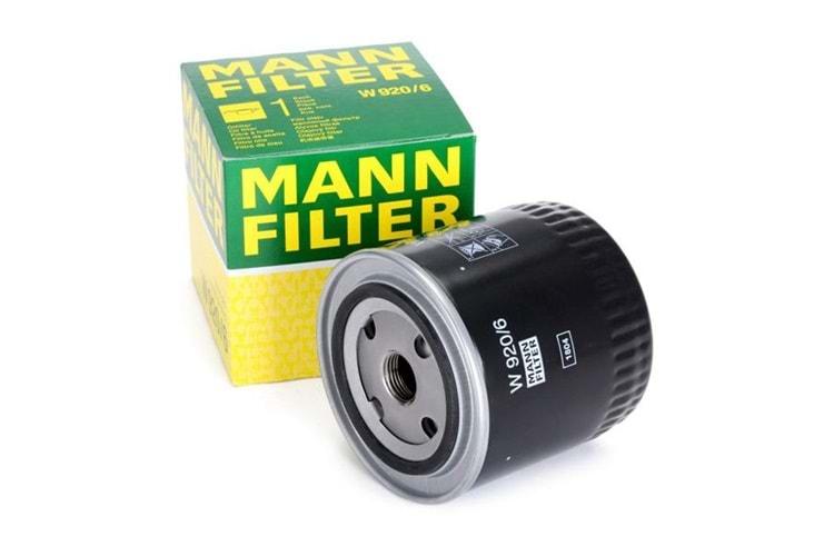Mann Filter Yağ Filtresi W920/6