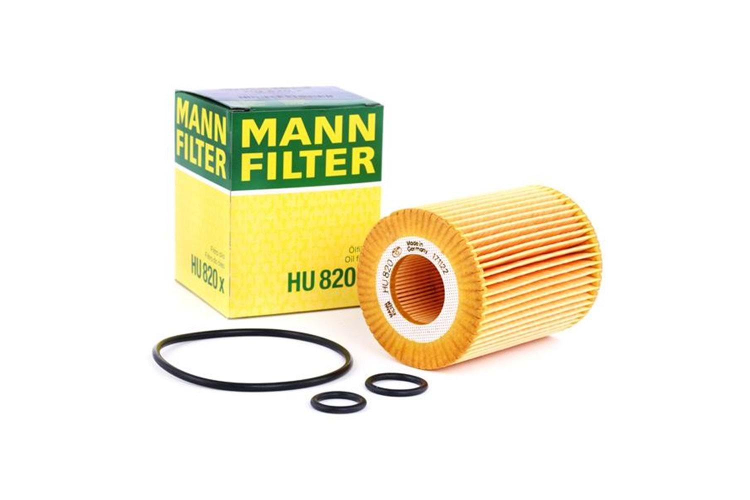 Mann Filter Yağ Filtresi HU820X