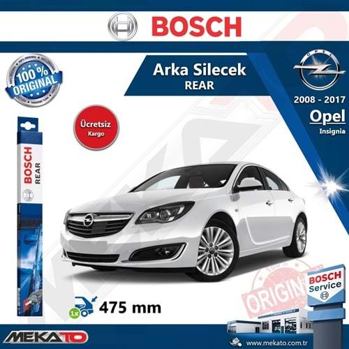 Opel Insignia Arka Silecek Bosch Rear 2008-2017