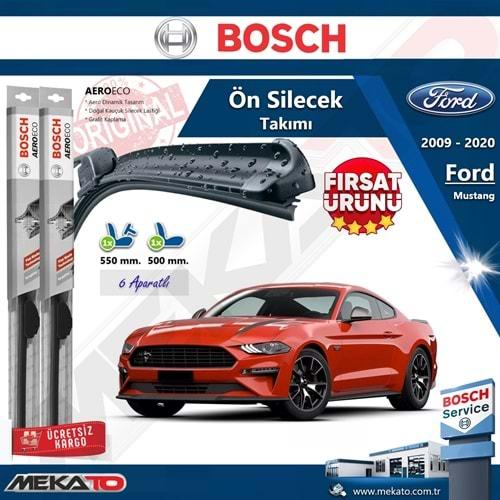 Ford Mustang Ön Silecek Takımı Bosch Aero Eco 2009-2020