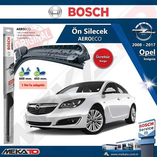 Opel Insignia Ön Silecek Takımı Bosch Aero Eco 2008-2017