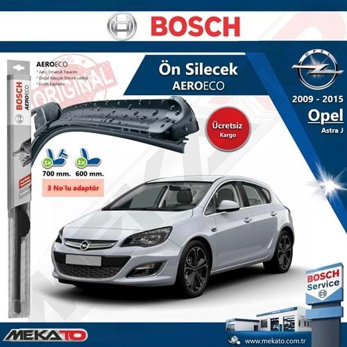 Opel Astra J Ön Silecek Takımı Bosch Aero Eco 2009-2015