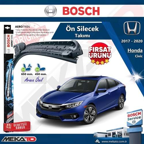 Honda Civic Ön Silecek Takımı Bosch Aero Twin 2017-2020