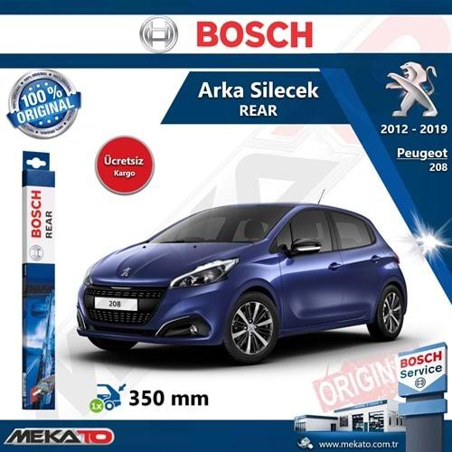 Peugeot 208 Arka Silecek Bosch Rear 2012-2019
