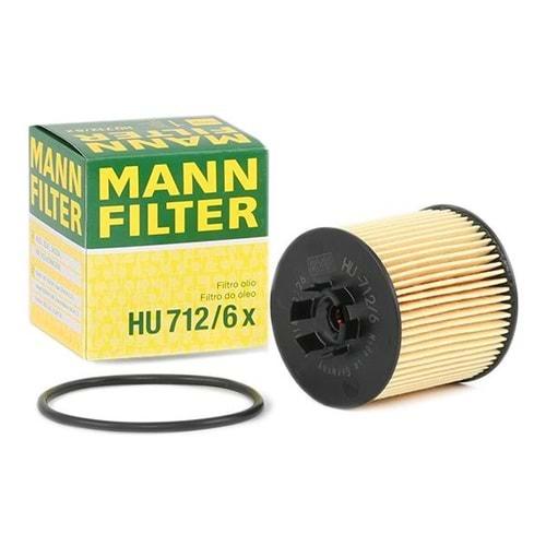 Mann Filter Yağ Filtresi HU712/6X
