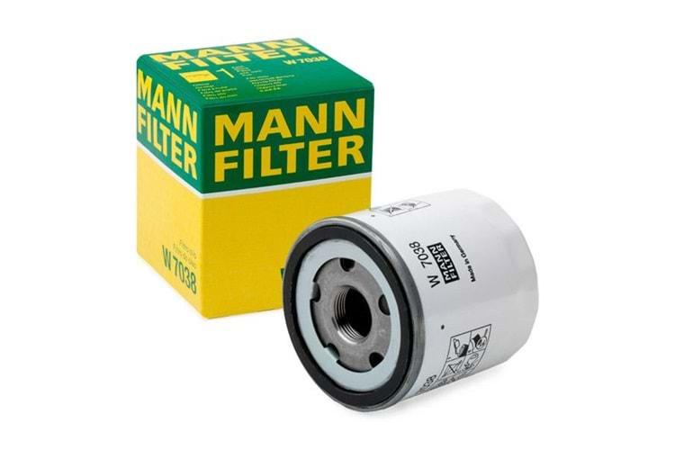 Mann Filter Yağ Filtresi W7038